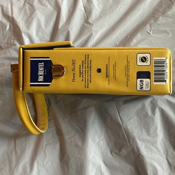 Nik Bentel Italian Pasta Bag. Vegan Hand Bag - Picture 12 of 17